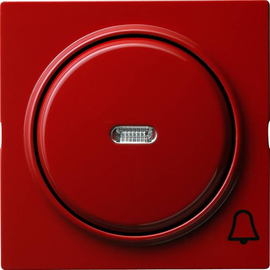 028643 Gira Wippe Kontroll Symbol Klingel S Color Rot Produktbild