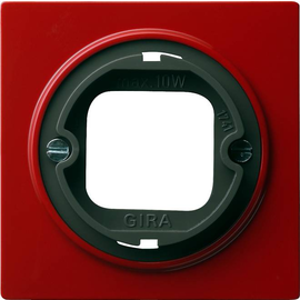 065943 Gira Abdeckung Lichtsign. Bajonett S Color Rot Produktbild
