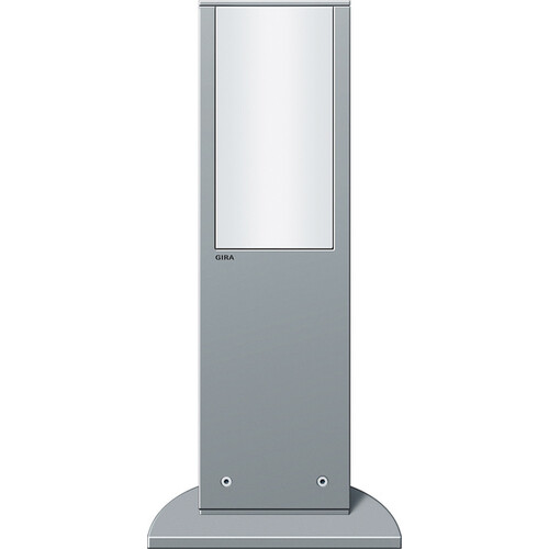 134426 Gira 491mm Lichtelement Energiesäule Farbe Alu Produktbild Front View L