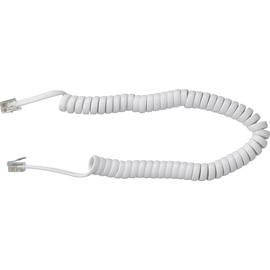 141727 Gira Hörerkabel Türkommunikation System 55 Reinweiß Produktbild front M