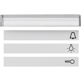 144927 Gira Beschriftungsschild Set Zubehör Produktbild front M