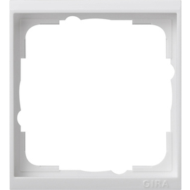 1461723 Gira Tragplatte 1fach Gira Event Klar Reinweiß Produktbild front M
