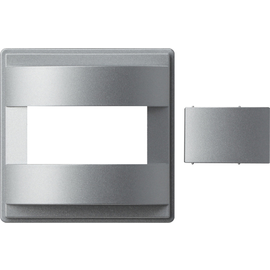 147065 Gira Abdeckung Automatiksch Sta Gira TX_44 Farbe Alu Produktbild front M