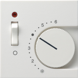 149227 Gira Abdeckung RTR Ö+S System 55 Reinweiß matt Produktbild front M