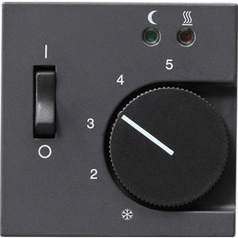 149428 Gira Abdeckung RTR 230 V Sensor System 55 Anthrazit Produktbild front M