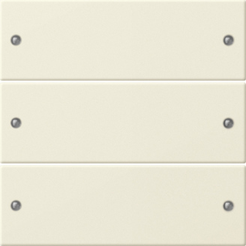 218301 Gira Wippenset 3fach System 55 Cremeweiß Produktbild front M