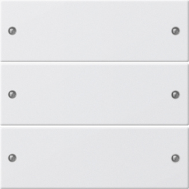 218327 Gira Wippenset 3fach System 55 Reinweiß matt Produktbild front M