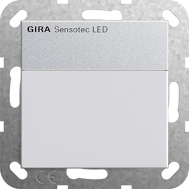 236826 Gira Sensotec LED System 55 Farbe Alu Produktbild front M