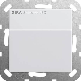 236827 Gira Sensotec LED System 55 reinweiß seidenmatt Produktbild