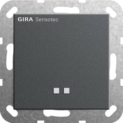 237628 Gira Sensotec ohne Fernbedienung System 55 Farbe Anthrazit Produktbild Front View L