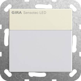 237801 Gira Sensotec LED o.Fernbedienung System 55 cremweiß glänzend Produktbild