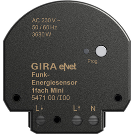 547100 Gira Funk Energiesensor Mini 1fach Gira eNet Produktbild front M