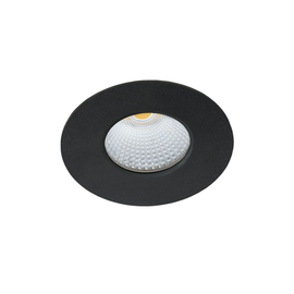 MY-6860-S Leuchtwurm schwarz satin LED Einbaustrahler Produktbild