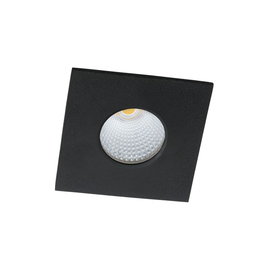 MY-6865-S Leuchtwurm quadratisch schwarz satin LED Einbaustrahler IP65 Produktbild