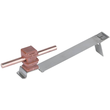 204936 Dehn Dachleitungshalter FLEXIsnap NIRO/K-braun Produktbild