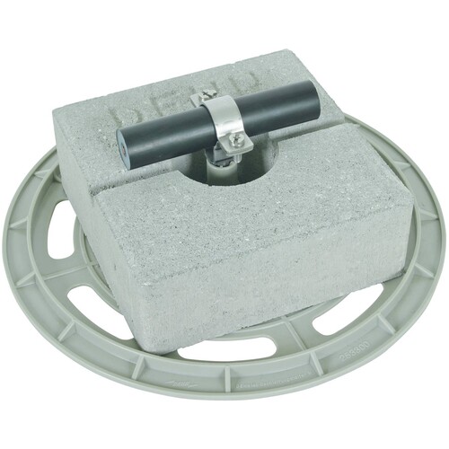 253333 Dehn Dachleitungshalter m. Grundplatte u.Be- Produktbild