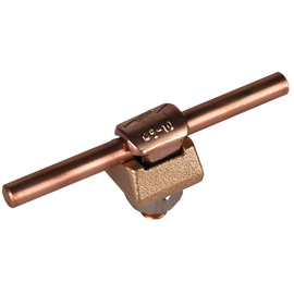 301017 Dehn KS Verbinder Cu RG f. Rd 6-10mm Produktbild front M