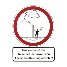 480699 Dehn Hinweisschild  297x210x0,7mm Al Produktbild