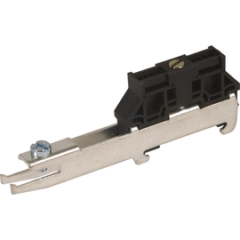 919012 Dehn Schienenhalter einseitig Stahl verzinnt Produktbild front M