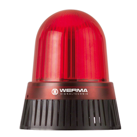 WE430 100 70 Werma LED Sirene BM 32 Töne 10 48V AC/DC RD Produktbild front M