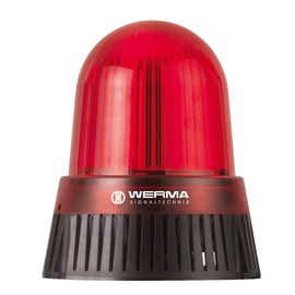 WE431 100 75 Werma LED Sirene BM 32 Töne 24V AC/DC RD Produktbild