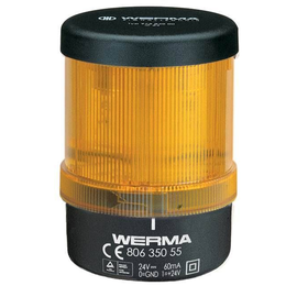 WE806 350 55 Werma LED Leuchte überwachbar BWM 24V DC YE Produktbild