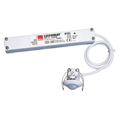 92902 B.E.G. LUXOMAT PD9 1C DE RAL 9001 Produktbild Front View L