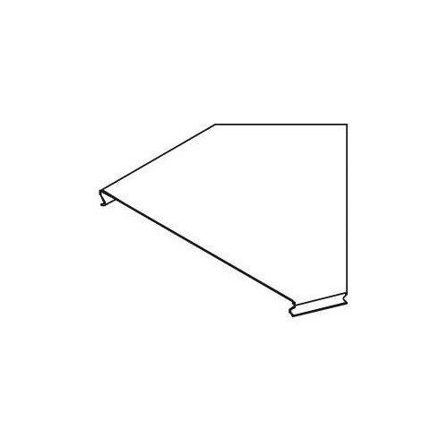 0035673 Puk RBD45 30S RINNEN-BOGEN-DECKEL Produktbild Front View L