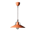 25300/21-R Leuchtwurm HL ASIAGO 1fl/Mess.brün./Terracotta scavo dm21/H1 Produktbild front S