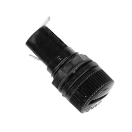 60920 Scharnberger+H. G-Sicherungshalter f ü r 5x20 bis 6,3A, mit Schraubkappe 6 Produktbild front M