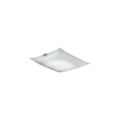 33322/30 Leuchtwurm DL/WL     GLASS LED Nickel matt/Glas weiß satin 30x30/H Produktbild