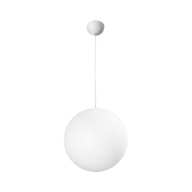 33765/38 Leuchtwurm HL OH! 1fl/Mon. weiß/Kugeln mattweiß dm38/H36/GH275cm/f Produktbild front M