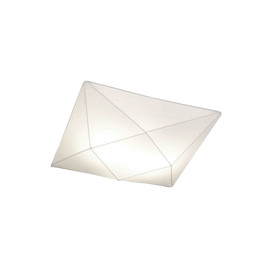 39321/58 Leuchtwurm WL/DL     POLARIS quadratisch/Metall weiß Stretchstoff sc Produktbild