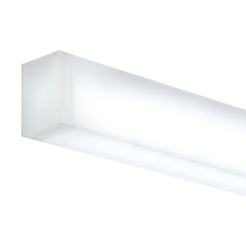 63930/258-WW Leuchtwurm DL/WL SEMPLICE EVG/Metacrylat weiß/Rundumlicht B2584/H Produktbild front M