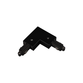 67272-L-S Leuchtwurm ZUB    SHOPPING Eckverbinder 90°/schwarz/Schutzleiter l Produktbild