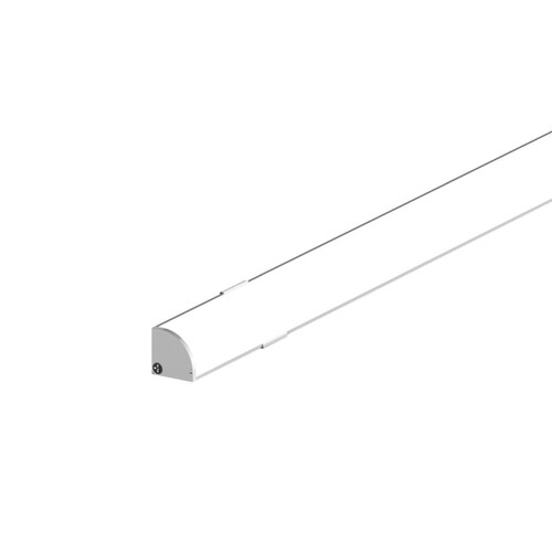 69715/250-ALU Leuchtwurm LED    ECKPROFIL   X PLORE Aluminium eloxiert/ Produktbild Front View L