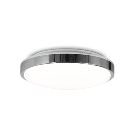 80629/35-C Leuchtwurm DL     QUELLA   LED rund/Ring Chromlook/PC weiß dm350/H Produktbild