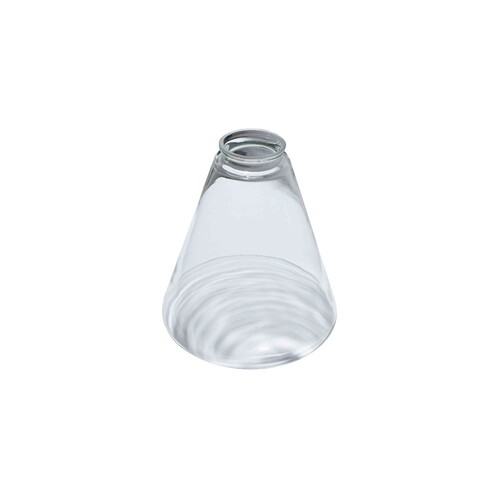 ZU204/61-K Leuchtwurm ZUB    WILD WEST NUR   Glas SHOWGIRL transparent/dm19/H  Produktbild Front View L