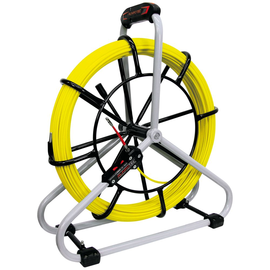 10062 Runpotec StandardSet Glasfaserstab 50m D6mm Gewinde RTG D6mm mit Haspel Produktbild front M