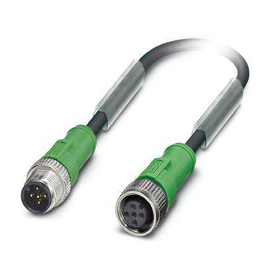 1533615 Phoenix Sensor-/Aktor-Kabel M12 5polig Stecker - Kupplung 5m Produktbild