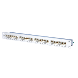 130855-E Metz Connect E DATC624X8(8) 1HE Patchpanel 19 Zoll 24 Port Cat6 LSA Produktbild