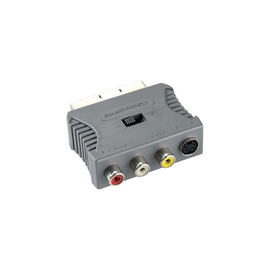 BVP765 Bandridge SCART Adapter SCART-Stecker auf S-Video+3xCinch-Kuppl Produktbild