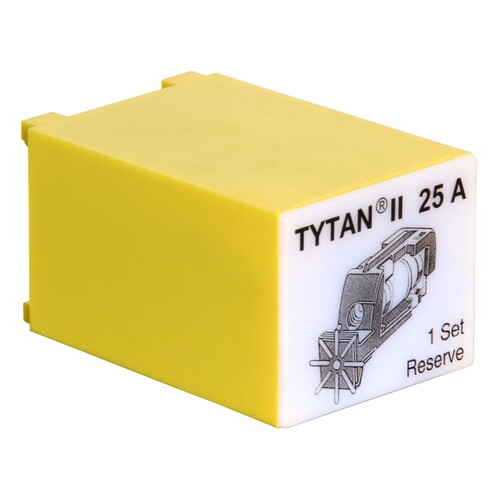 51658 Elsta-Mosdorfer SICHERUNGSSTECKER SET 25 A für TYTAN II Produktbild Front View L