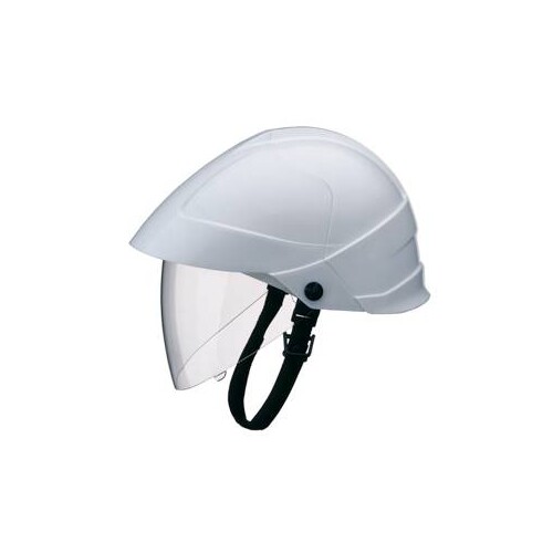 AV9303W Lemp Helm mit Schutzvisier, weiss Produktbild Front View L