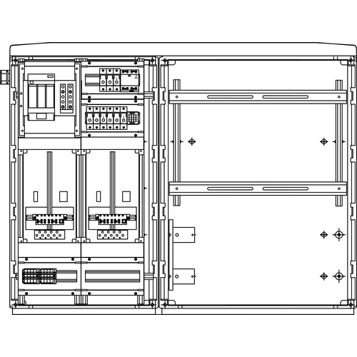 FZFS0224.ER Elsta-Mosdorfer FHZS 2/160T 2SN25 ÜA(3+1)B/C RK + FZ F G2 ? Gas rec Produktbild Front View L