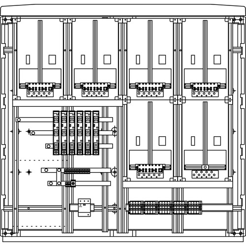 FZKS0512 Elsta-Mosdorfer KHZS 5/5SRN25 ÜA(3)B/C RK Produktbild Front View L