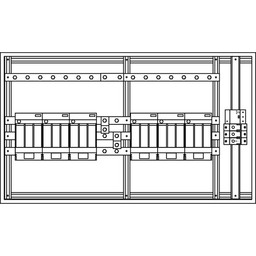 HS105706.BC Elsta-Mosdorfer HSK Cu 6x160T ÜA(3)B/C 1000/590 Produktbild Front View L