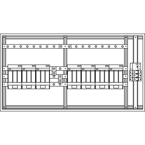 HS115707.BC Elsta-Mosdorfer HSK Cu 7x160T ÜA(3)B/C 1100/590 Produktbild Front View L