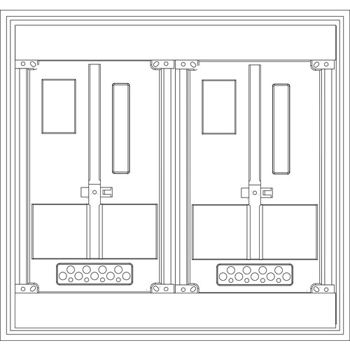 W2B0 Elsta-Mosdorfer ZV-W-2Z-B-0GF Produktbild Front View L