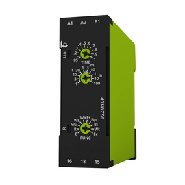 125600 Tele Haase V2ZM10P 12-240V AC/DC Multifunktions-Zeitrelais Produktbild front M